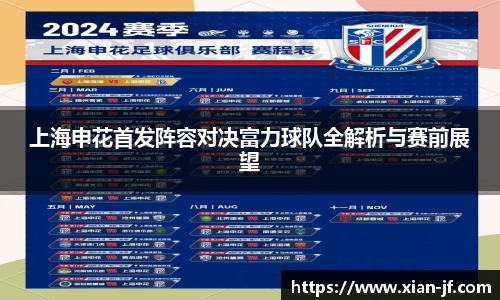 上海申花首发阵容对决富力球队全解析与赛前展望